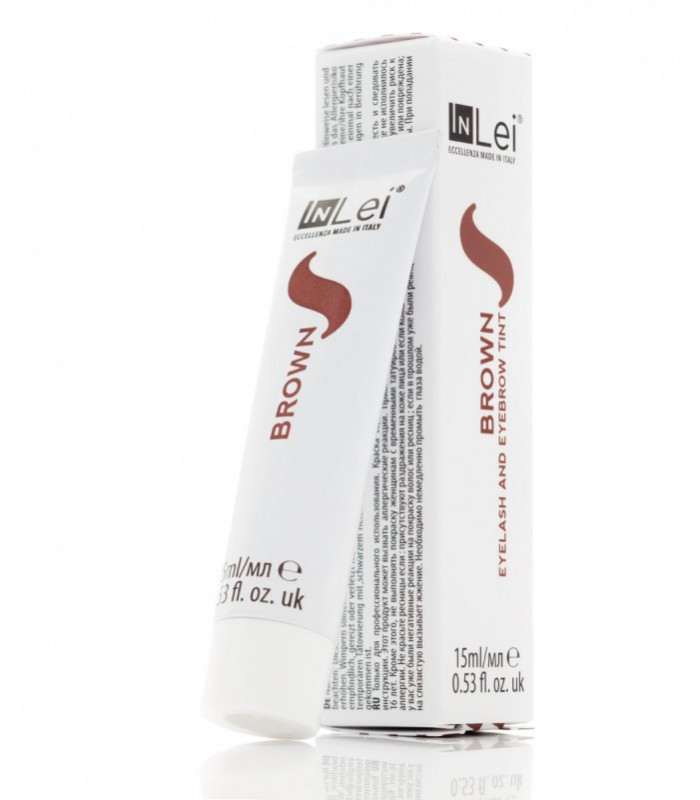 Ламинирование In Lei® Braun Wimpern & Augenbrauenfarbe Ламинирование In Lei® Braun Wimpern & Augenbrauenfarbe