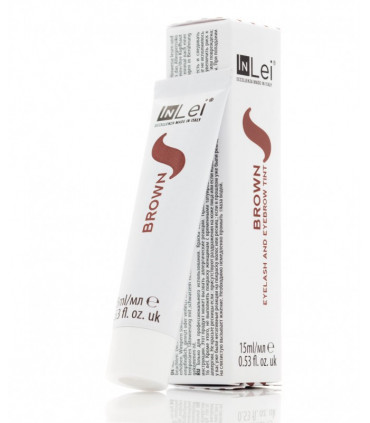 Lash lamination InLei® Brown Eyelashes & Eyebrow color