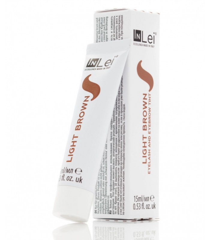 Ламинирование In Lei® Hell-Braun Wimpern & Augenbrauenfarbe Ламинирование In Lei® Hell-Braun Wimpern & Augenbrauenfarbe