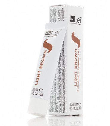 Lash lamination InLei® Light Brown Eyelashes & Eyebrow color