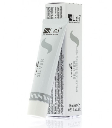 Wimpernlaminierung InLei® Silber Wimpern & Augenbrauenfarbe