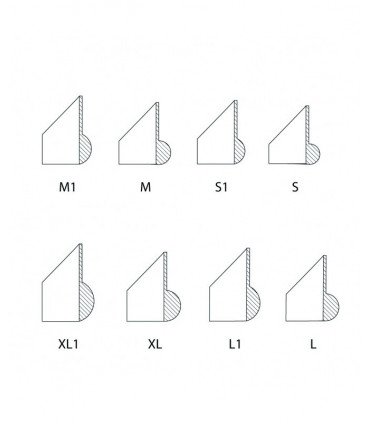 Lash lamination InLei® Silicone Pads ONE M1