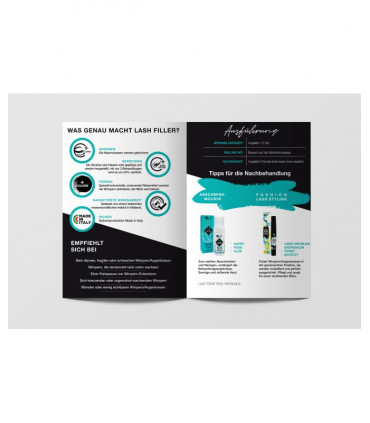 Lash lamination Inlei Leaflet 10 pieces