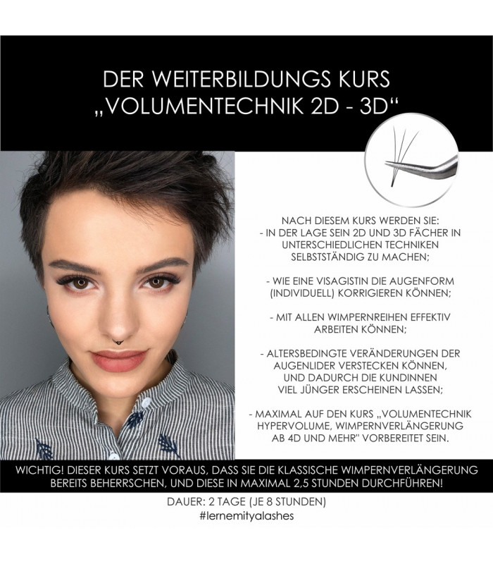 Schulungen Weiterbildung „Volumentechnik 2D und 3D“ Schulungen Weiterbildung „Volumentechnik 2D und 3D“