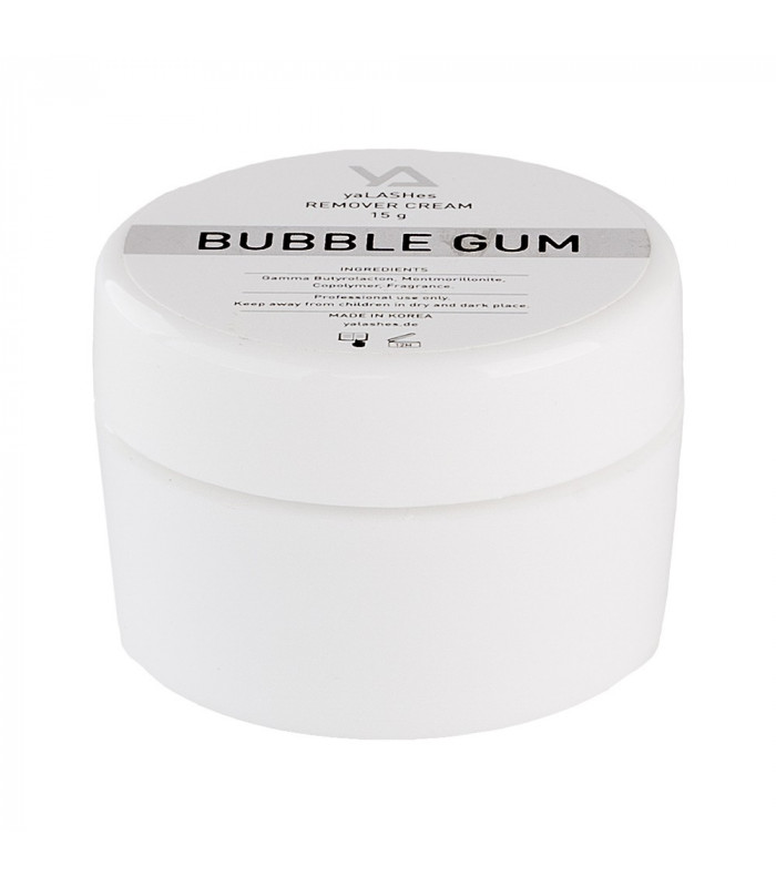 Flüssigkeiten Remover Cream yaLASHes Bubble Gum 15g Flüssigkeiten Remover Cream yaLASHes Bubble Gum 15g