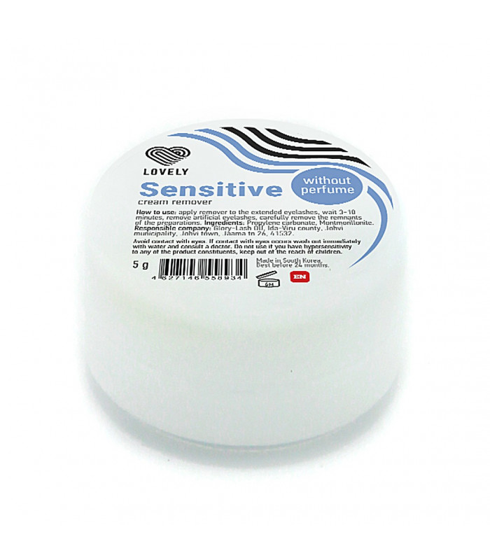 Flüssigkeiten Remover Cream Lovely Sensitive 5g Flüssigkeiten Remover Cream Lovely Sensitive 5g