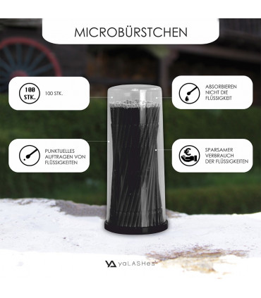 Zubehör Microbürstchen 100 Stk. 2mm