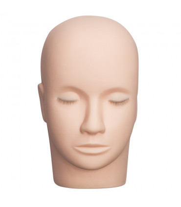 Accessory Practice head with eyelashes