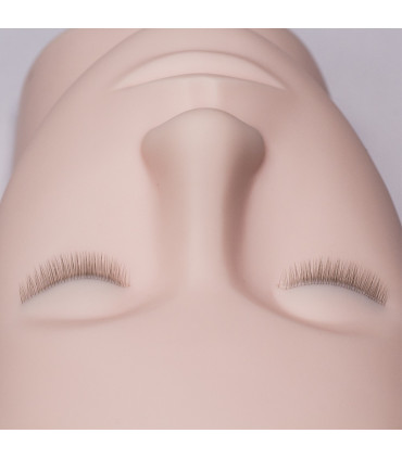 Accessory Practice head with eyelashes