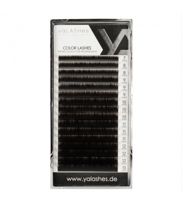 Ресницы Ресницы yaLASHes тёмно-коричневый MIX (dark choko)