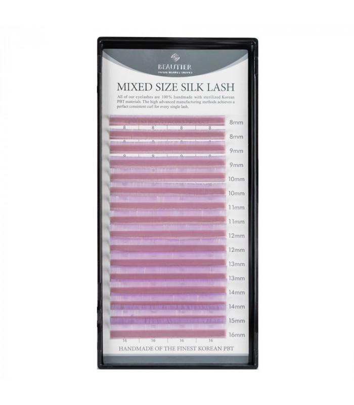 Wimpern Wimpern BEAUTIER Lavender mix Wimpern Wimpern BEAUTIER Lavender mix