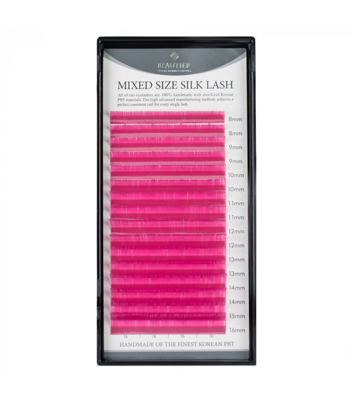 Wimpern Wimpern BEAUTIER Pink mix Wimpern Wimpern BEAUTIER Pink mix