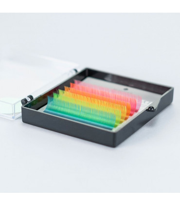 Wimpern Wimpern BEAUTIER Neon mix