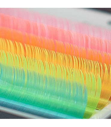 Ресницы Ресницы BEAUTIER Neon mix