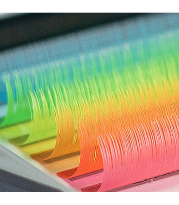 Eyelashes Eyelashes BEAUTIER Neon mix