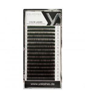 Wimpern Wimpern yaLASHes Grün/Braun MIX