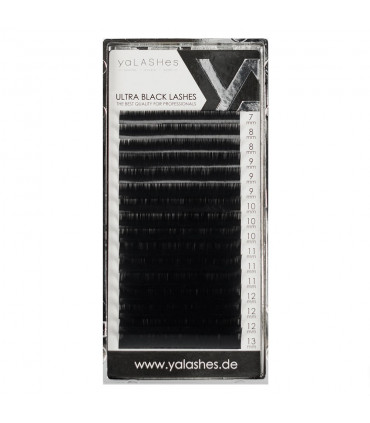 Eyelashes Eyelashes yaLASHes Ultra Black MIX 7-13mm