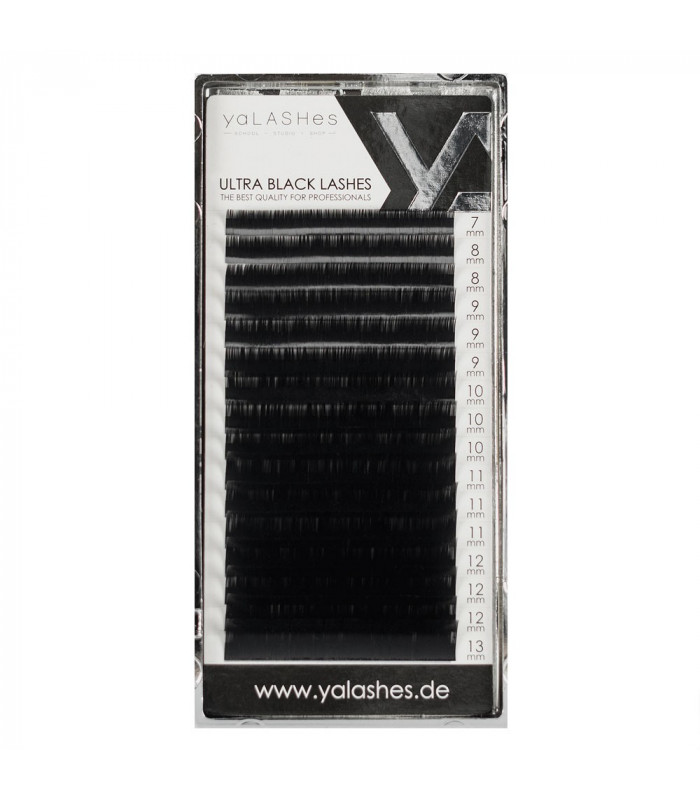 Ресницы Ресницы yaLASHes Ultra Black D+ MIX 7-13mm Ресницы Ресницы yaLASHes Ultra Black D+ MIX 7-13mm