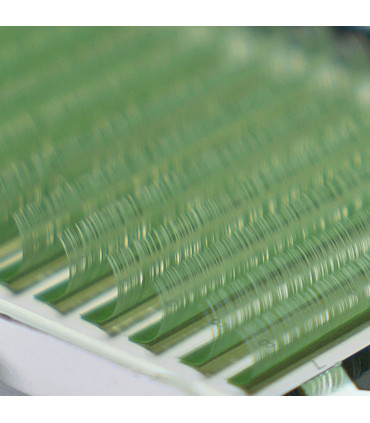 Eyelashes Eyelashes yaLASHes Green Pastel mix