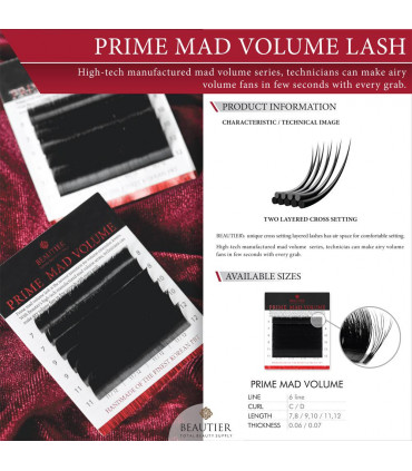 Wimpern Wimpern BEAUTIER MAD VOLUME