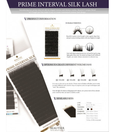Eyelashes Eyelashes Beautier Interval Mix