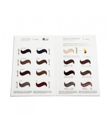 Wimpernlaminierung InLei® COLOR CHART