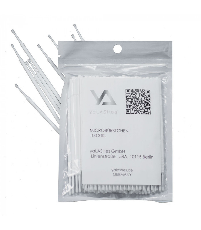 Zubehör Microbürstchen 100 Stk. yaLASHes 2mm Zubehör Microbürstchen 100 Stk. yaLASHes 2mm