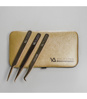 Tweezers Tweezers Set Rose Gold