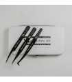 Tweezers Set Black Pearl