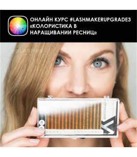 Online-Kurse Online Marathon «LASHMAKER UPGRADE» für FARBwimpernverlängerung