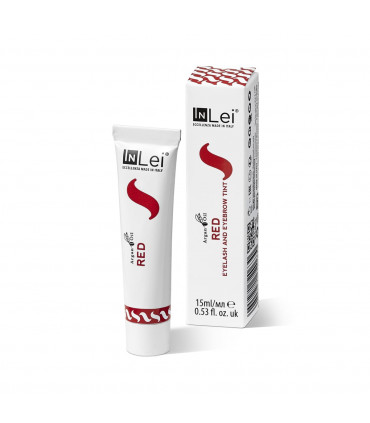 Lash lamination InLei® Red Eyelashes & Eyebrow color