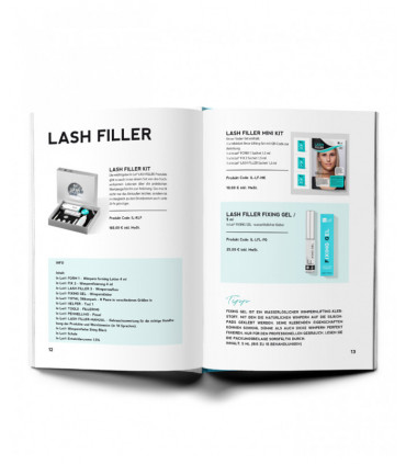 Lash lamination InLei® сatalog