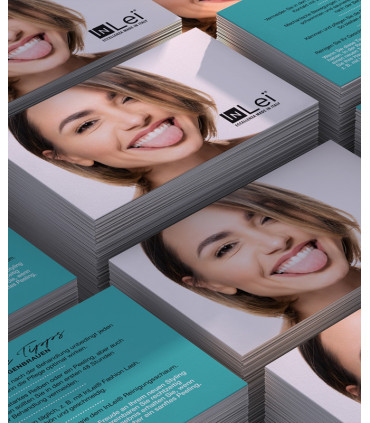 Lash lamination Visit card Appointment calendar Brow Bomber