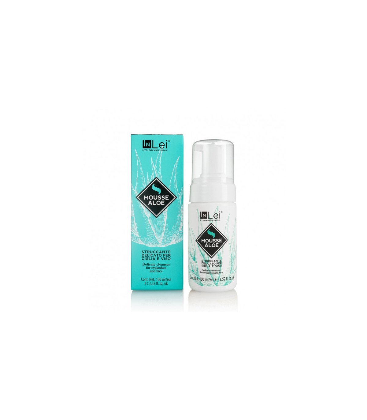 InLei cleansing foam ALOE - yaLASHes SHOP