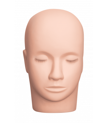 Accessory Practice head with eyelashes