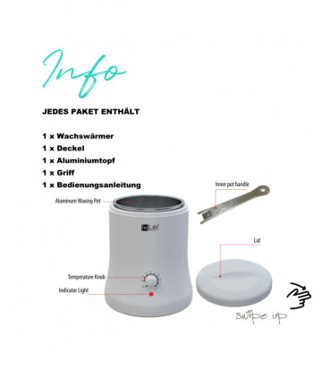 Lash lamination InLei® Wax Warmer "WAXY"