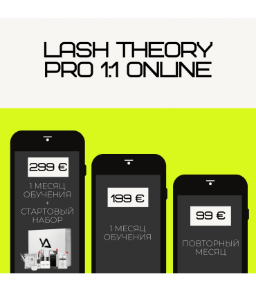 Онлайн-Курсы 1 СТУПЕНЬ: ТЕОРИЯ КЛАССИЧЕСКОГО НАРАЩИВАНИЯ РЕСНИЦ