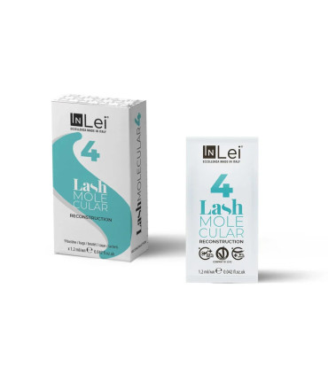 Ламинирование ресниц InLei® LASH MOLECULAR 4 молекулярная реконструкция для ресниц и бровей 9×1,2млl