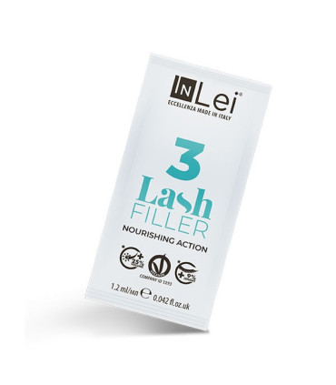 Ламинирование ресниц InLei® FILLER 3 саше НОВЫЙ ОБЛИК! 9×1,2мл