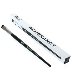 Lash lamination InLei® REMBRANDT Professional bevel cut brush, with wide base, for Brow Artist