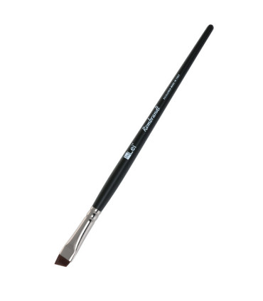 Ламинирование ресниц InLei® REMBRANDT Профессиональная скошенная кисть с широким основанием для бровистов.