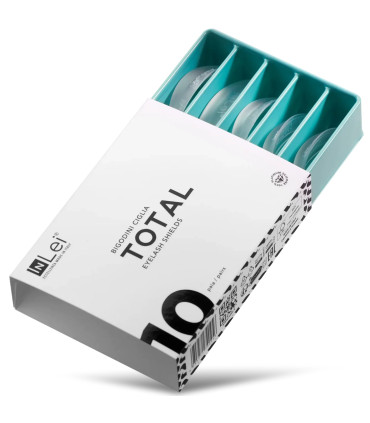 Ламинирование ресниц InLei® TOTAL силиконовые валики, набор из 10 размеров.
