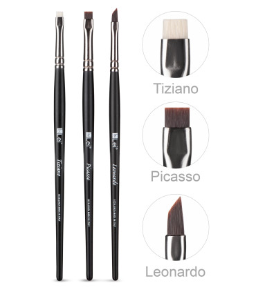 Wimpernlaminierung InLei® LASH COLLECTION professionelles Wimpernpinsel-Set