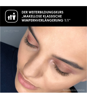 Shop ONLINE PERFEKTIONSKURS - Makellose Wimpernverlängerung