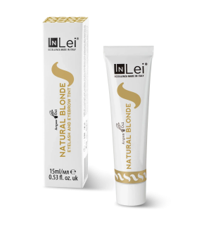 Lash lamination InLei® "NATURAL BLONDE" - eyelash and eyebrow tint with argan oil - 15 ml