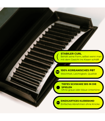 Eyelashes Eyelashes yaLASHes Selected MIX 13-16mm
