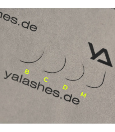 Wimpern yaLASHes Selected MIX 6-12mm