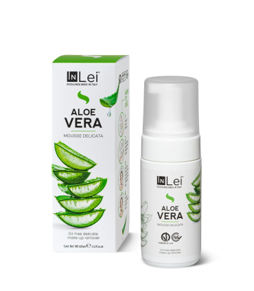 Жидкости InLei® Очищающая пенка для лица MOUSSE ALOE VERA – 100 мл