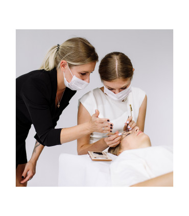 Schulungen & Online-Kurse für Wimpernverlängerung und Wimpernlaminierung 1. STUFE BASISKURS - Wimpernverlängerung 1:1 für Anf...