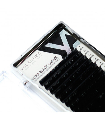 Eyelashes Eyelashes yaLASHes Ultra Black MIX 7-13mm